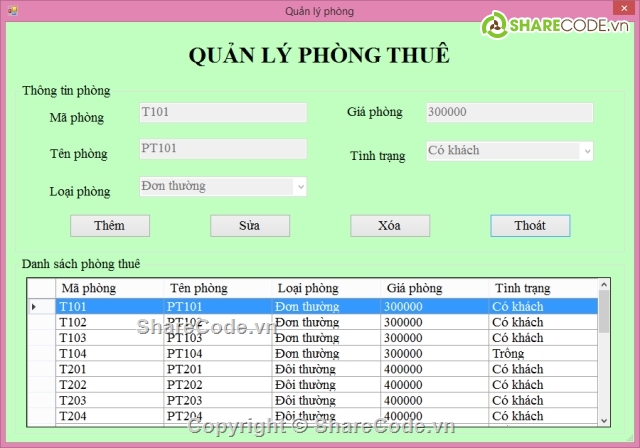 quản lý khách sạn,quản lý nhà hàng,đồ án quản lý khách sạn,code quản lý nhà nghỉ,quản lý khách sạn cơ bản